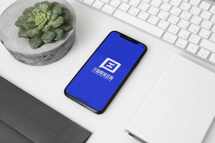 教育咨询Logo 品牌形象的智慧之眼